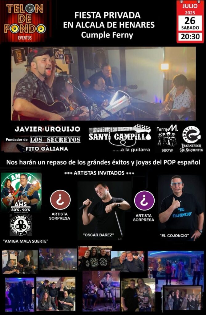 Cumple Ferny – Fiesta Privada 26/07/2025